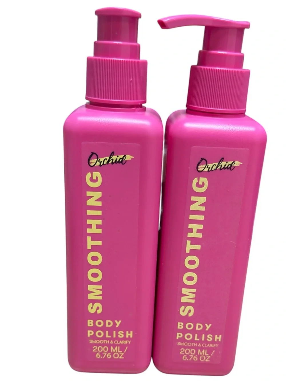Orchid Smooth & Clarify Smoothing Body Polish, 2 Bottles NWT